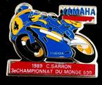 Yamaha- 1989 C.Sarron 3e Champ.du Monde 500 pin, Verzamelen, Speldjes, Pins en Buttons, Verzenden, Nieuw, Transport, Speldje of Pin