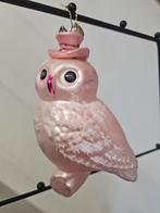 Kerstbal/kerstornament  uil 14 cm, Ophalen of Verzenden, Zo goed als nieuw