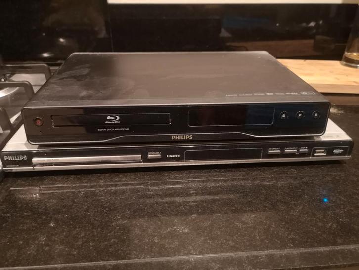 Philips DVD-speler DVP5960 & Blu-ray Disc-speler BDP2500, Audio, Tv en Foto, Blu-ray-spelers, Gebruikt, Philips, Ophalen of Verzenden