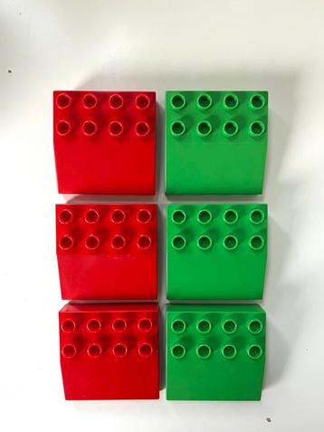 Lego DUPLO - Set van 6 Dakplaten beschikbaar voor biedingen