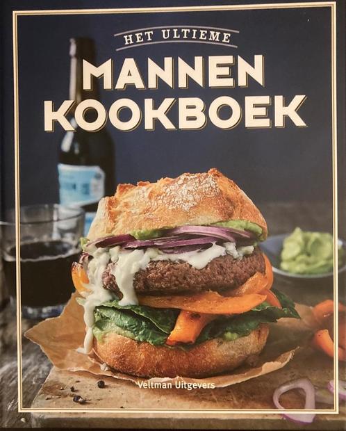 MANNENKOOKBOEK - Het ultieme mannenkookboek, Boeken, Kookboeken, Zo goed als nieuw, Ophalen of Verzenden