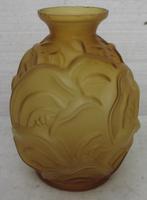 Charles Catteau art deco glas vaas vr Scailmont, Verzenden