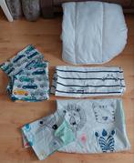 Peuter dekbed (Hema) met verschillende hoezen, Kinderen en Baby's, Jongetje of Meisje, Wit, Ophalen of Verzenden, Deken of Dekbed