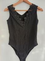 Body met kant maat S nieuwstaat, Ophalen of Verzenden, Zwart, Body of Korset