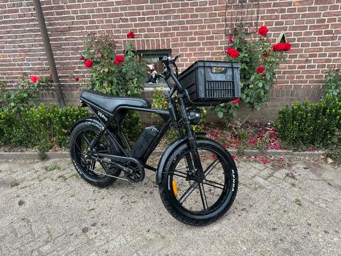 Fatbike v8 pro 24inche, Fietsen en Brommers, Elektrische fietsen, Zo goed als nieuw, Overige merken, 59 cm of meer, 30 tot 50 km per accu
