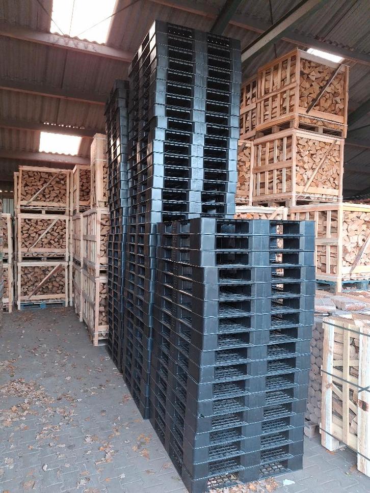 kunstof pallets 120x100x12 80 stuks, Doe-het-zelf en Verbouw, Kratten en Dozen, Zo goed als nieuw, Overige typen, 100 cm of meer