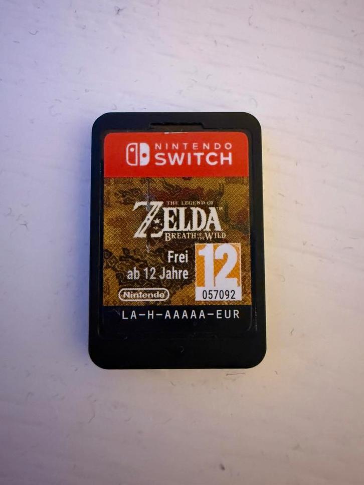 Zelda Breath of the Wild - Nintendo Switch, Spelcomputers en Games, Games | Nintendo Switch, Zo goed als nieuw, Avontuur en Actie