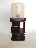 Brennenstuhl looplamp werklamp campinglamp tafellamp vintage, Minder dan 50 cm, Kunststof, Gebruikt, Ophalen of Verzenden