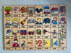 Retro houten leer puzzel, Ophalen, Gebruikt, Puzzelen