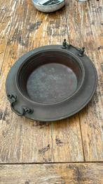 Brasero vuurpan koper, Ophalen of Verzenden, Koper