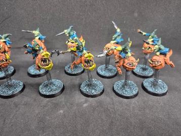 Warhammer age of sigmar Squig Hoppers - Geverfd beschikbaar voor biedingen