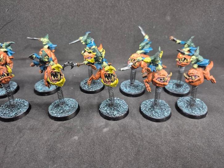 Warhammer age of sigmar Squig Hoppers - Geverfd, Hobby en Vrije tijd, Wargaming, Gebruikt, Warhammer, Figuurtje(s), Geverfd, Ophalen of Verzenden