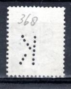 NEDERLAND : 1962 : Perfin &@  K  @& on Y.761A ( 10 c. )., Ophalen of Verzenden, Na 1940, Gestempeld