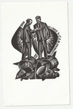 Anatoli Kalashnikov Ex Libris G.A.M. Sprangers 1988, Verzenden