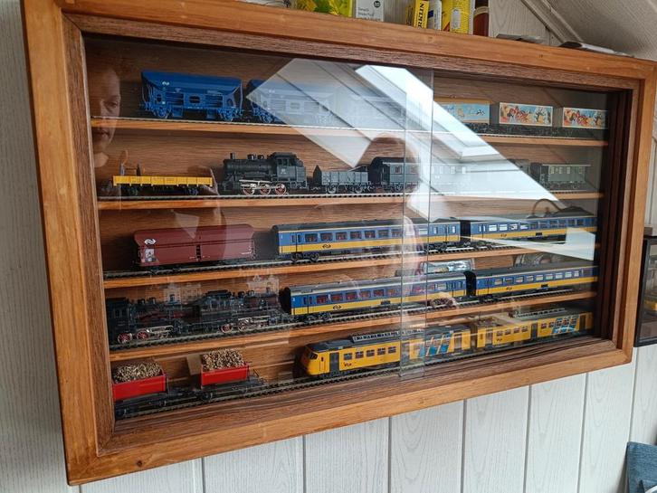 Märklin H0 Vitrine - Exclusief Treinen!, Hobby en Vrije tijd, Modeltreinen | H0, Gebruikt, Overige typen, Gelijkstroom of Wisselstroom
