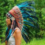 Indianentooi 100% authentiek - carnaval of kostuum, Kleding | Dames, Carnavalskleding en Feestkleding, Nieuw, Carnaval, Ophalen of Verzenden