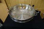Wok/wadjan pan, RVS, Ophalen of Verzenden, Gebruikt, Rvs, Wok