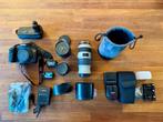 Canon EOS 7D fotocamera incl alle lenzen en accessoires, 18 Megapixel, Gebruikt, Spiegelreflex, Canon