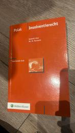 Insolventierecht studie rechten, Ophalen of Verzenden, Zo goed als nieuw