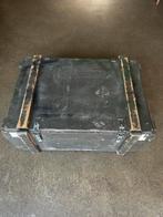 Authentieke legerkist, Huis en Inrichting, Woonaccessoires | Kisten, Ophalen, Gebruikt, 50 tot 100 cm, Minder dan 50 cm