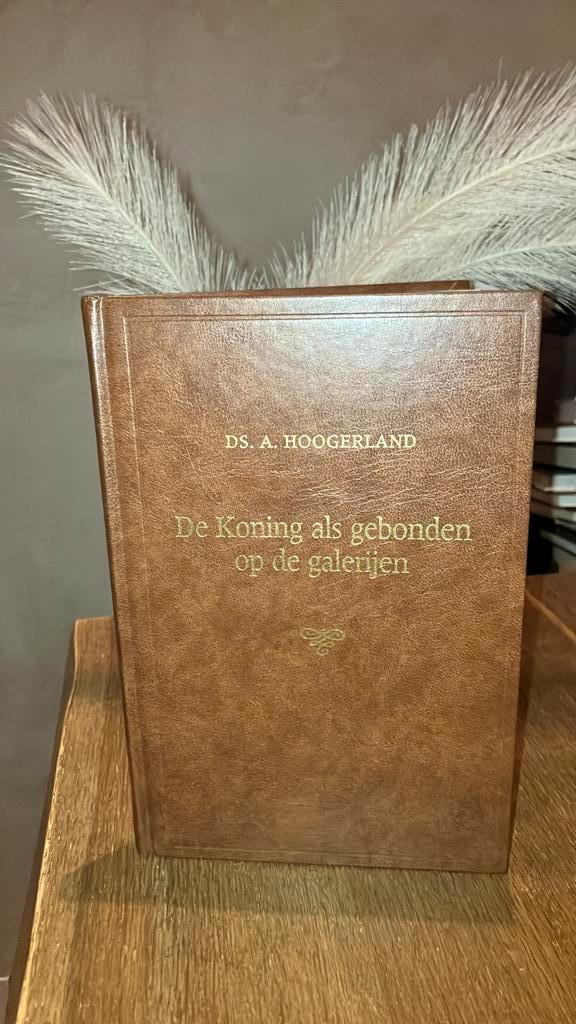 KR-1 ds A Hoogerland De Koning als gebonden op de galerijen, Boeken, Godsdienst en Theologie, Gelezen, Ophalen of Verzenden
