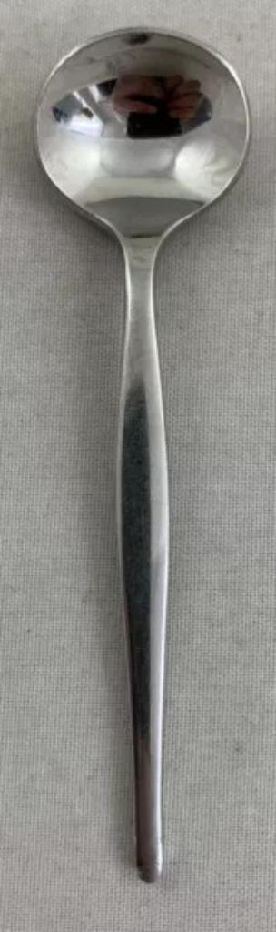 Gero Zilduro 730 Romanti Zoutschepje Zoutlepel 7,5cm Bestek, Huis en Inrichting, Keuken | Bestek, Zo goed als nieuw, Rvs of Chroom