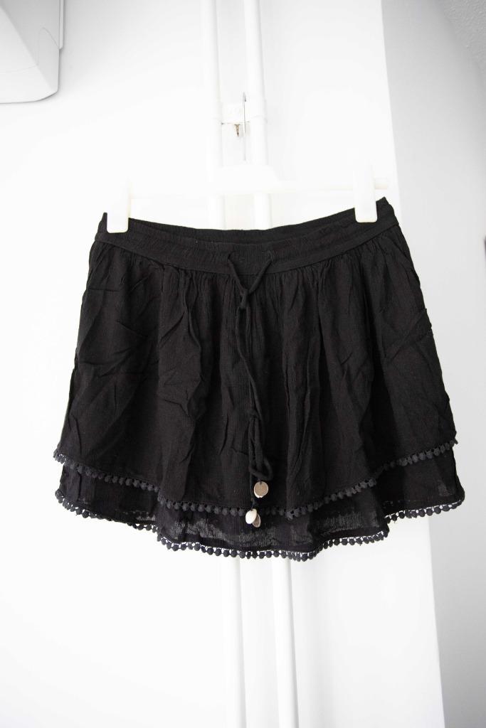 Korte zwarte rok Pelagiza Ibiza maat XL (valt als M), Kleding | Dames, Rokken, Gedragen, Maat 38/40 (M), Zwart, Boven de knie