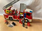 Playmobil Brandweer Ladderwagen, Kinderen en Baby's, Speelgoed | Playmobil, Ophalen of Verzenden, Gebruikt
