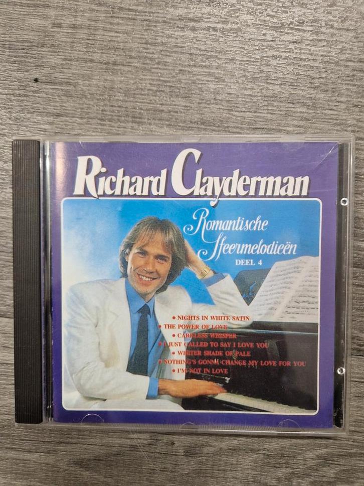 Richard Clayderman - Romantische Sfeermelodieën Deel 4, Cd's en Dvd's, Cd's | Klassiek, Gebruikt, Kamermuziek, Modernisme tot heden