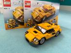 LEGO creator 3 in 1 auto, vrachtwagen en raceauto, Ophalen of Verzenden, Zo goed als nieuw, Complete set, Lego