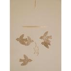 Nanami Mobiel Vogels Naturel - Ledikant Decoratie, Ophalen of Verzenden, Nieuw, Wanddecoratie