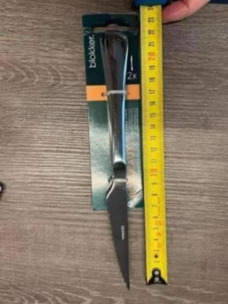NIEUW! Flesopener, steak-, botermessen, soeplepel, €5,99, Huis en Inrichting, Keuken | Bestek, Nieuw, Los bestek, Rvs of Chroom
