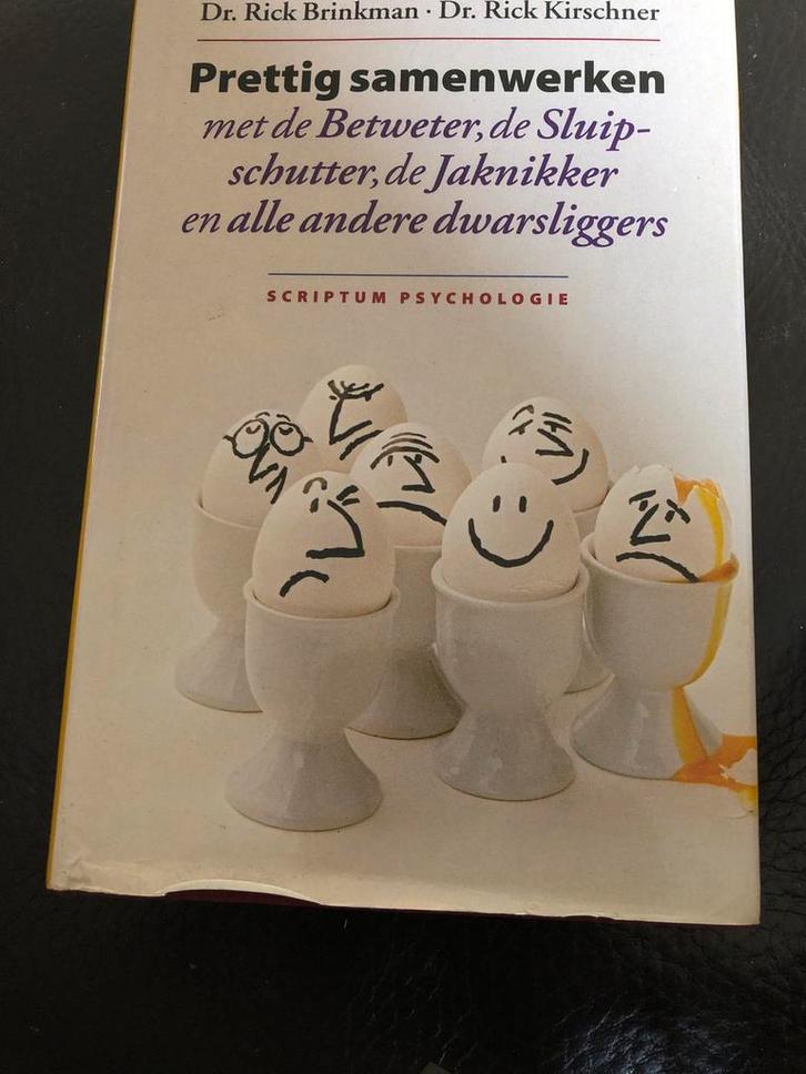 Prettig samenwerken - Brinkman & Kirschner, Boeken, Psychologie, Gelezen, Sociale psychologie, Ophalen of Verzenden
