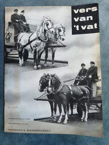1960, HEINEKEN'S BIERBROUWERIJ, MAANDBLAD PERSONEEL. beschikbaar voor biedingen