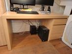 Ikea bureau Malm 140 x 65, Huis en Inrichting, Bureaus, Ophalen, Zo goed als nieuw, Bureau