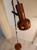 Vintage staande lamp, Huis en Inrichting, Lampen | Vloerlampen, 100 tot 150 cm, Gebruikt, Ophalen, Glas