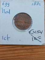Ned cent 1882, Ophalen of Verzenden, Koning Willem III, 1 cent