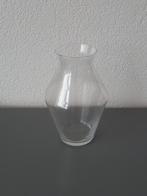 Transparante bloemen vaas van glas, Minder dan 50 cm, Glas, Zo goed als nieuw, Ophalen
