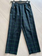 Peter Hahn pantalon in tartan wol, mt S (valt ruim), Ophalen of Verzenden, Zo goed als nieuw, Maat 38/40 (M), Lang