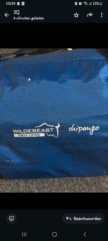 4 persoons wilde beast base camp chipango tent  beschikbaar voor biedingen