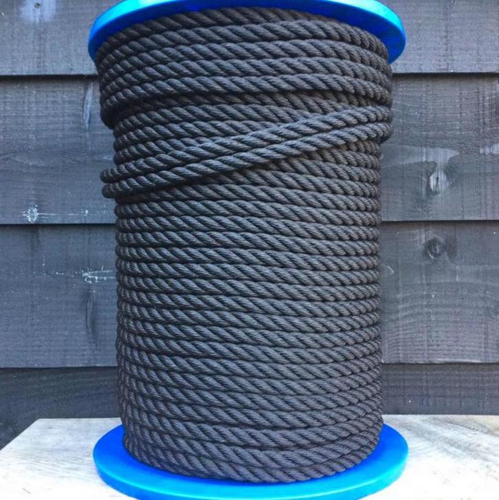 Touw, soepel geslagen lijn, lijnen 8-10-12-14-16-18-20 mm, Watersport en Boten, Accessoires en Onderhoud, Nieuw, Lijn of Blok