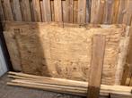 Underlayment 18mm 3x heel 3x gezaagd, Doe-het-zelf en Verbouw, Hout en Planken, Ophalen, Gebruikt, Minder dan 25 mm, 200 tot 250 cm