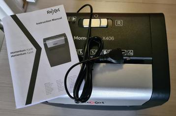 Rexel Momentum X406 papiervernietiger beschikbaar voor biedingen