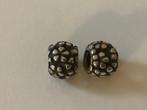 Pandora bloemen bedel, 2x zilver, als nieuw, Ophalen of Verzenden, Zo goed als nieuw, Zilver, Pandora