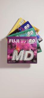NEW > 4x Minidisc Fuji Color 80 Min, Audio, Tv en Foto, Walkmans, Discmans en Minidiscspelers, Ophalen of Verzenden, Minidisc-recorder