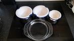 Keukenspullen, Huis en Inrichting, Keuken | Tupperware, Ophalen of Verzenden, Gebruikt, Wit, Schaal