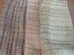 Handgeweven Zijde met Glitter - Unieke Stof, Hobby en Vrije tijd, Stoffen en Lappen, Overige kleuren, Ophalen of Verzenden, Zo goed als nieuw