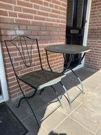 Tafel met stoeltje, Ophalen, Gebruikt, Overige materialen, 2 zitplaatsen