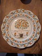 Geboortebord Juliana 1909 - Plateelbakkerij Zuid-Holland, Antiek en Kunst, Antiek | Wandborden en Tegels, Ophalen of Verzenden