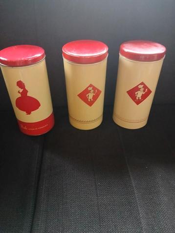 Vintage Paula Blikken Set - 3 Stuks beschikbaar voor biedingen